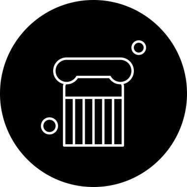 sütun simgesi çizimi 