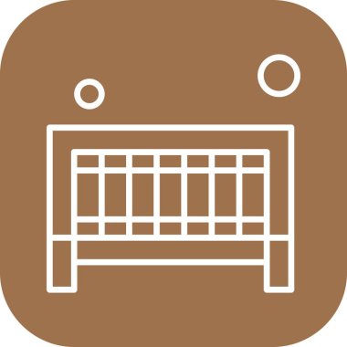  Test tübü simgesi, vektör illüstrasyonu