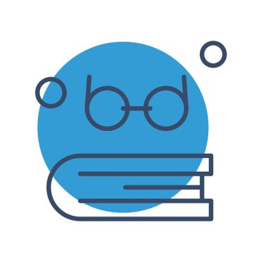 Eğitim simgesi, vektör illüstrasyonu