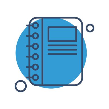 Eğitim simgesi, vektör illüstrasyonu