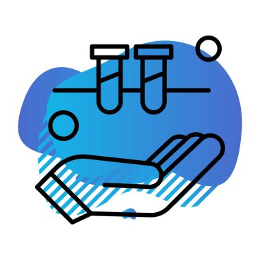 Eğitim simgesi, vektör illüstrasyonu