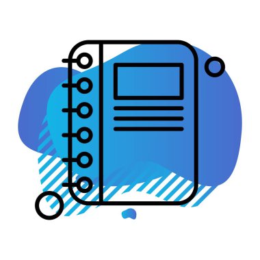 Eğitim simgesi, vektör illüstrasyonu