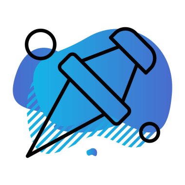 Eğitim simgesi, vektör illüstrasyonu