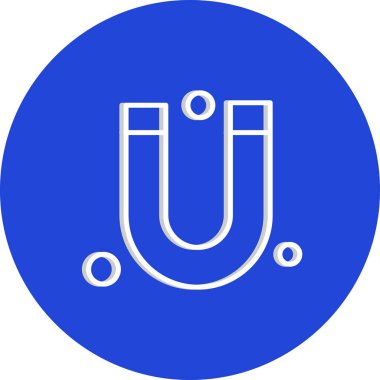  Vektör Mıknatıs Simgesi, vektör illüstrasyonu