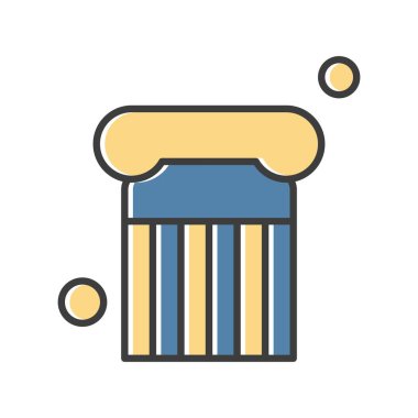 sütun simgesi çizimi 