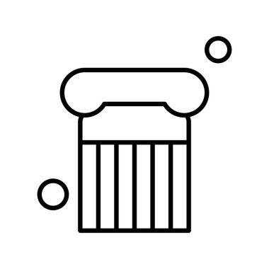 sütun simgesi çizimi 