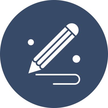  kalem simgesi vektör illüstrasyonu 