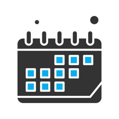 Vektör Takvim Simgesi, illüstrasyon   