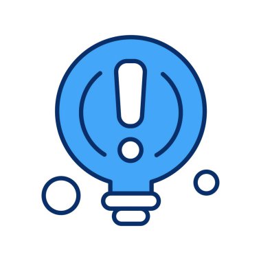  Ampul Simgesi, Vektör illüstrasyonu