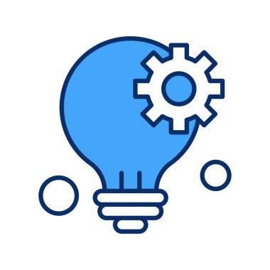  Ampul Simgesi, Vektör illüstrasyonu