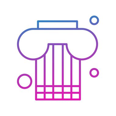 sütun simgesi çizimi 