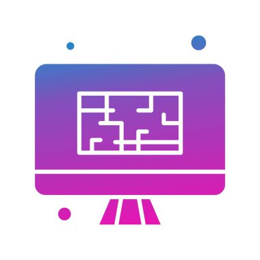 vektör yönlendirilmiş simge illüstrasyonu