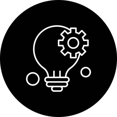  Ampul Simgesi, Vektör illüstrasyonu