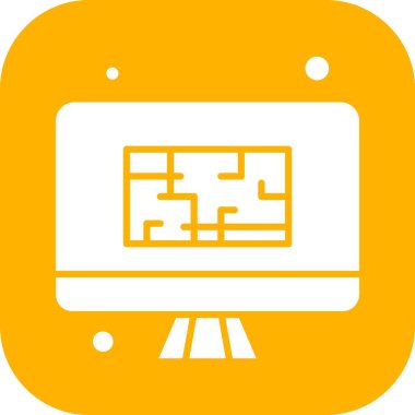 vektör yönlendirilmiş simge illüstrasyonu