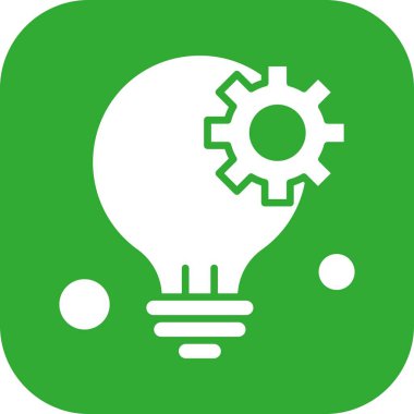  Ampul Simgesi, Vektör illüstrasyonu