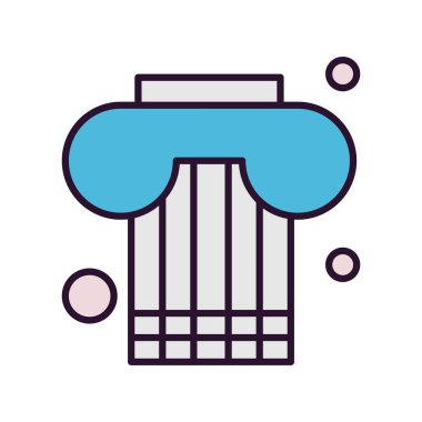 sütun simgesi çizimi 