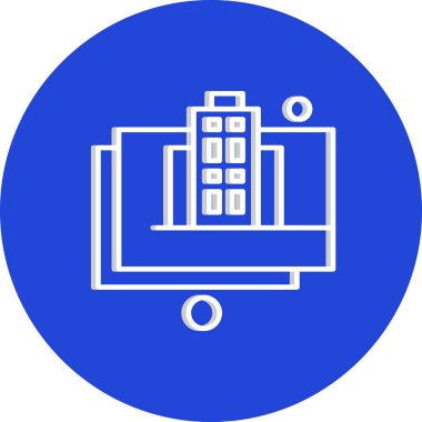  Vektör İnşa Ağı simgesi 