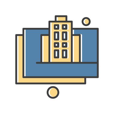  Vektör İnşa Ağı simgesi 