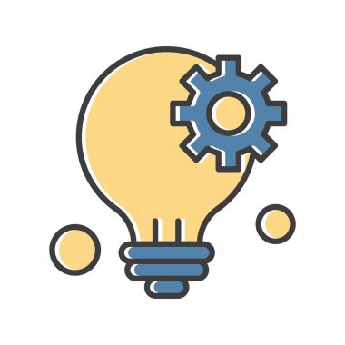 Ampul Simgesi, Vektör illüstrasyonu