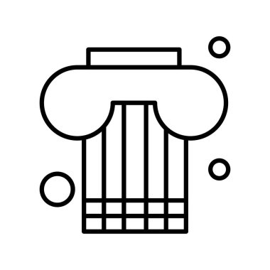 sütun simgesi çizimi 