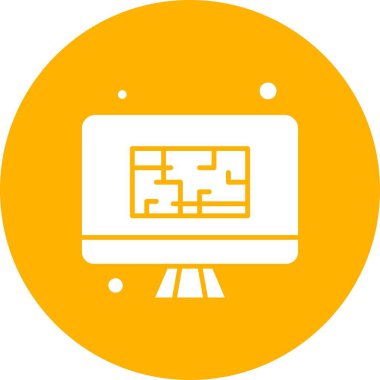 vektör yönlendirilmiş simge illüstrasyonu