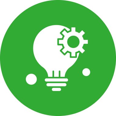  Ampul Simgesi, Vektör illüstrasyonu