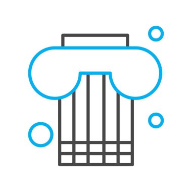 sütun simgesi çizimi 