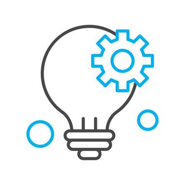  Ampul Simgesi, Vektör illüstrasyonu