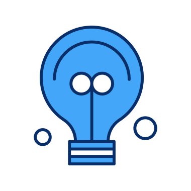  Ampul Simgesi, Vektör illüstrasyonu