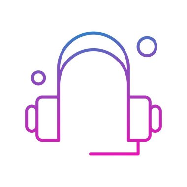 Nesnelerin internet konseptinin basit vektör simgesi