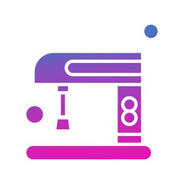  Vektör kahve makinesi simgesi