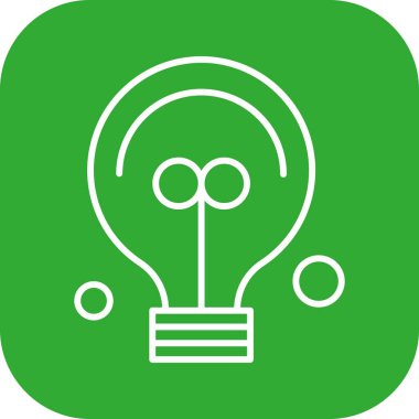 Ampul Simgesi, Vektör illüstrasyonu