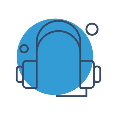 Nesnelerin internet konseptinin basit vektör simgesi