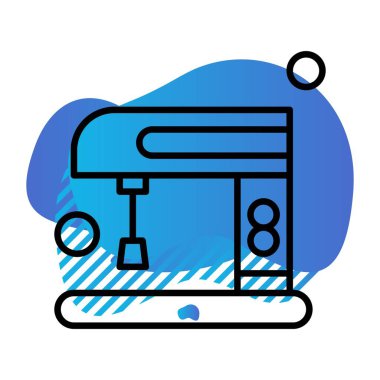  Vektör kahve makinesi simgesi