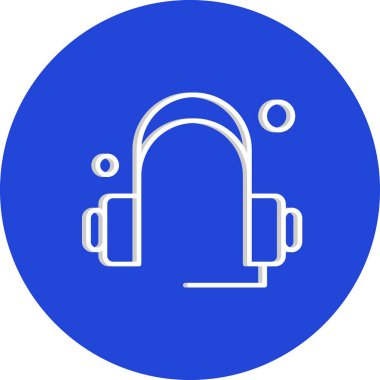 Nesnelerin internet konseptinin basit vektör simgesi