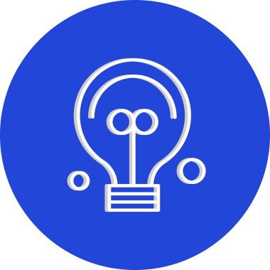 Ampul Simgesi, Vektör illüstrasyonu