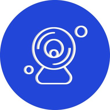  Kamera Simgesi, Vektör illüstrasyonu