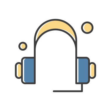 Nesnelerin internet konseptinin basit vektör simgesi