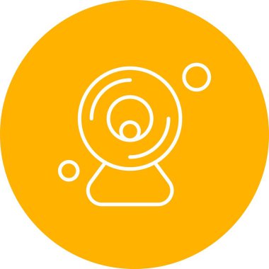  Kamera Simgesi, Vektör illüstrasyonu