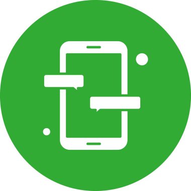 Konuşma balonu vektör çizimi 