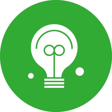  Ampul Simgesi, Vektör illüstrasyonu