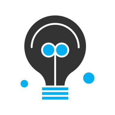  Ampul Simgesi, Vektör illüstrasyonu