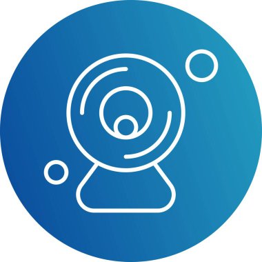  Kamera simgesi, vektör illüstrasyonu