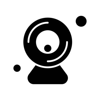  Kamera Simgesi, Vektör illüstrasyonu