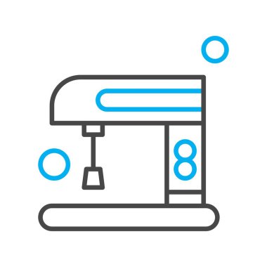  Vektör kahve makinesi simgesi