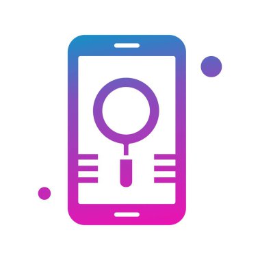 Vektör mobil ağ simgesi 