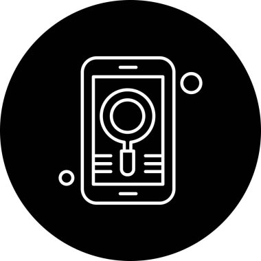 Vektör mobil ağ simgesi 