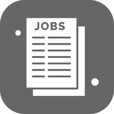 Belge, Müfredat vitae, vektör illüstrasyonu  