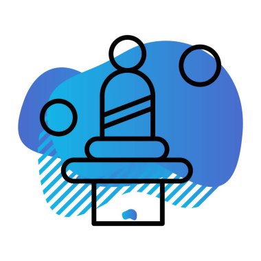 Tasarım için vektör kullanıcı simgesi