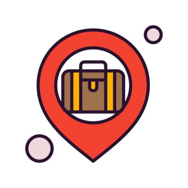 renkli vektör Evrak Dosyası Simgesi 